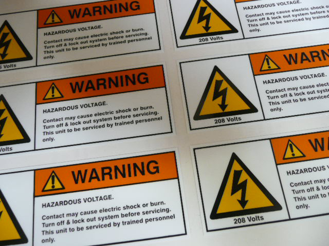 Hazardous Labels Hazardous Labels